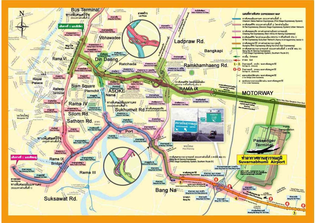kart Bangkok şose
