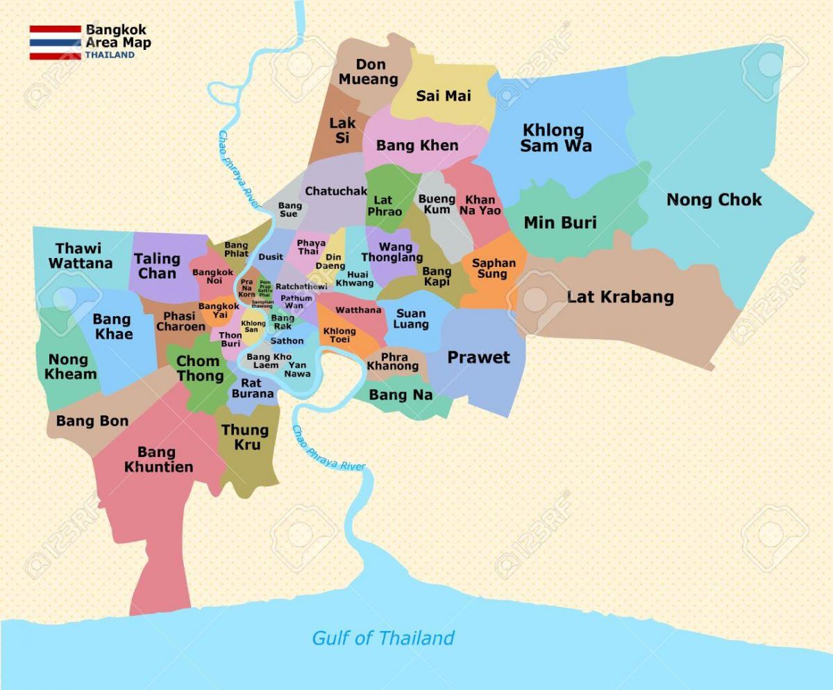 kart Bangkok rayonu