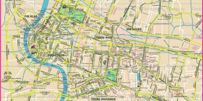 Şəhərin xəritəsi Bangkok